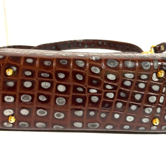 Viva vintage leather crossbody/ handle handbag - Picture 6 of 8